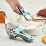 2pcs Adjustable Measuring Cups with Magnetic Feature for Dry and Liquid Ingredients - EsaaThings