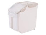 Air Tight Large Food Storage Container with Wheels & Seal Locking Lid. Stackable Durable Food Storage Container - EsaaThings