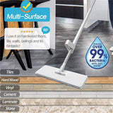 Self Wringing 360 Degree Smart Mop, Hands Free Mop wash, Multipurpose Flat Microfiber Mop, with 2 Washable Pads for Home and Office - EsaaThings